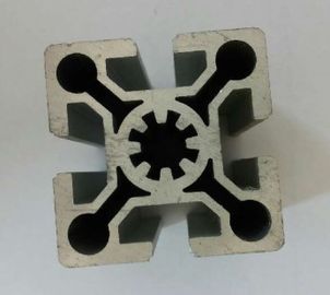 Liga de alumínio industrial lustrada aço 6063 do perfil para iluminar o instrumento