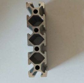 Perfil T66 de alumínio industrial pintado anodizado com dobra da perfuração