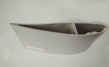 Pó prateado que pinta fã de teto industrial da lâmina da pá do ventilador 16ft o grande