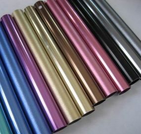 Tubo de alumínio anodizado revestido pó, tubulação redonda de alumínio com fazer à máquina do CNC