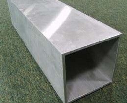 Moinho industrial tubo retangular terminado da extrusão de alumínio para o motor Shell