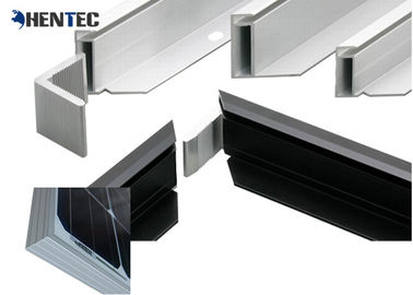 6063- T5 anodizou o quadro de alumínio com conexão de parafuso/junção de Conner