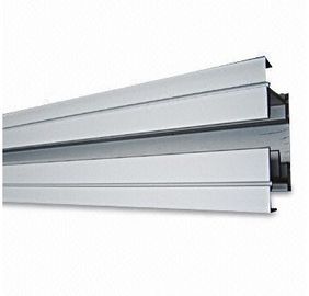 Sistemas de alumínio anodizados, 6063-T5 dourados/da prata cortina da parede