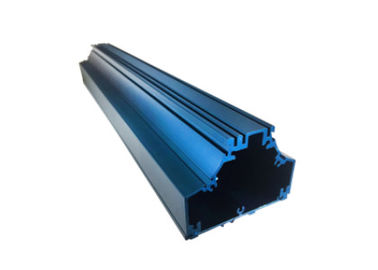O azul brilhante que anodiza o caso de alumínio expulso 6063/6061 molha a prova