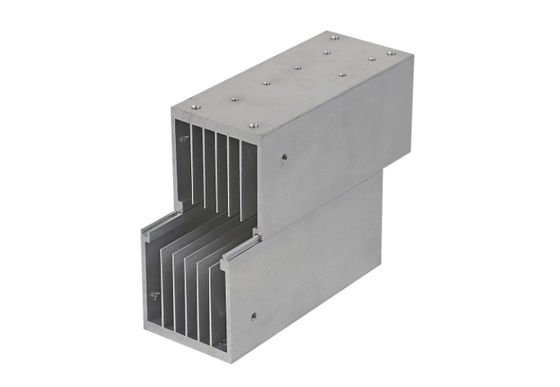 Dissipador de calor de alumínio expulso liga de Grey Anodized 6063