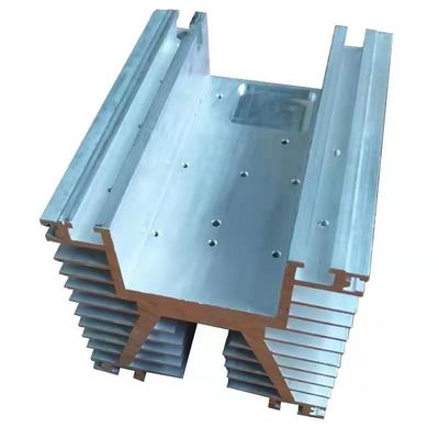 CNC feito sob encomenda anodizado do OEM que faz à máquina perfis expulsos do dissipador de calor