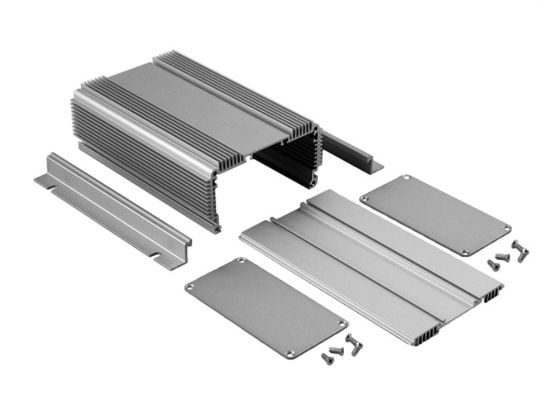T5 anodizado colorido expulsou o alojamento de alumínio Shell do amplificador de áudio do cerco