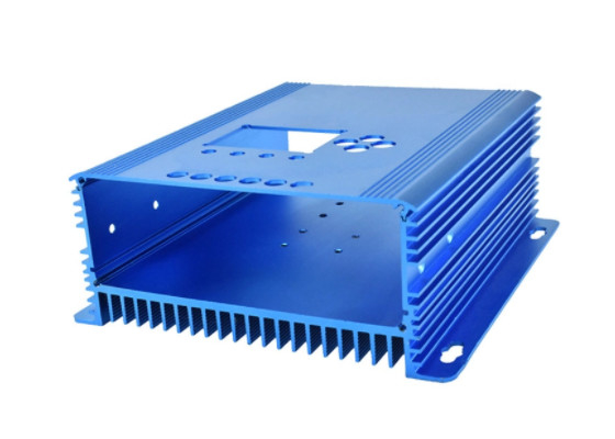 6060 Electrophoretic de alumínio da caixa do dissipador de calor da extrusão revestidos