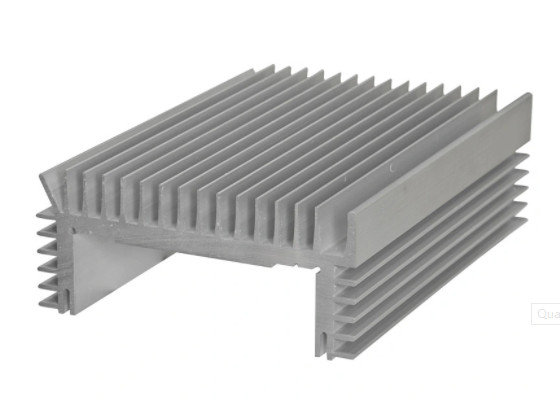 Perfil de alumínio industrial dissipador de calor anodizado do computador 6061 T4