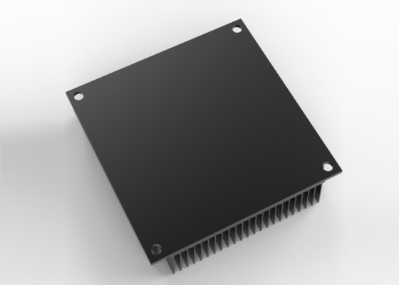 6063 anodizou o dissipador de calor expulso perfila a têmpera T66 para o equipamento audio
