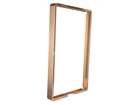 Quadro de alumínio industrial personalizado anodizado da tevê do perfil/quadro instantâneo da foto
