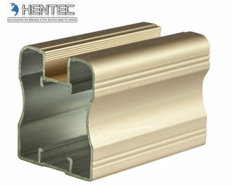 Perfis anodizados bronze de Extrusin da janela de alumínio, com Mchining terminado